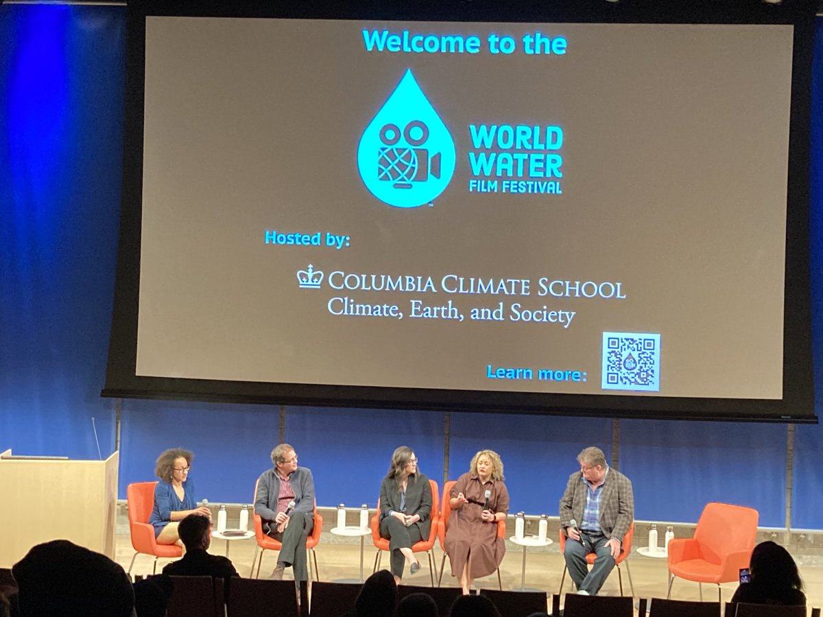 “Our work is hidden. We cannot be. #WaterWorkforce must get out: advocate, collaborate, bring diverse peoples into water sector. Important part of telling our water stories, of ensuring everyone has water & sanitation” @ifetayovenner @WEForg Pres kicks off #NYWW @columbiaclimate