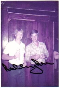 Happy 75th birthday to Bobby Orr. Met him for the first time here at The Improper Bostonian - Cape Cod 1982. 