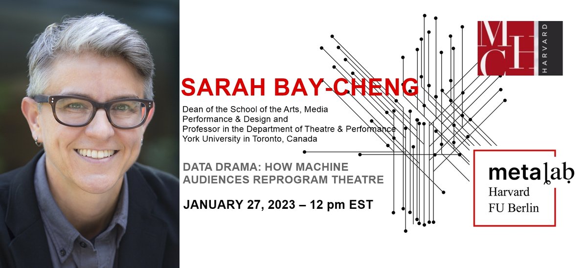 MagdaRomanska's tweet photo. 🎭💻⚡️ @sbaycheng 'Data Drama: How Machine Audiences Reprogram Theatre' is now available with captions. How algorithms shape tastes &amp; aesthetic choices. @MHCHarvard @metalabharvard  #transmediaarts #futurestage https://t.co/13VHyvZnNe https://t.co/1m39rZ2UU9