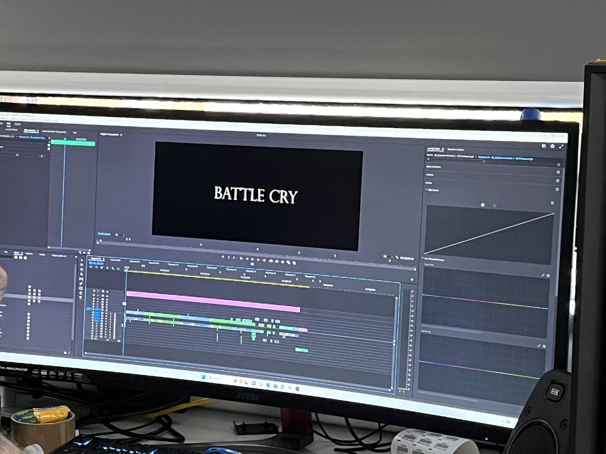 And we are done… #battlecry 

#shortmovie #director <a href="/BFBSAcademy/">BFBS Academy</a>