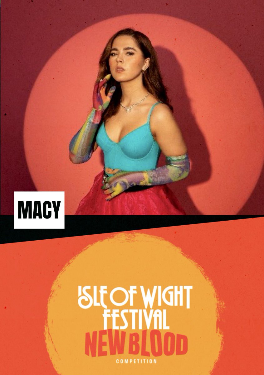 Hey guys, I’ve got the chance to perform at Isle of Wight festival this year!!! 🙌🏼 

I would be super grateful if you could drop me a vote using the link below 👇🏻 

It would mean the whole world, thank you! ♥️ 

hotvox.co.uk/artist/macy-2/