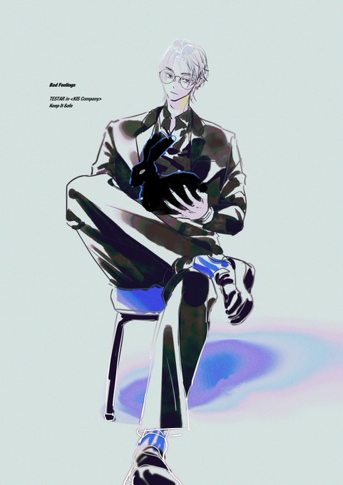 「crossed legs」 illustration images(Latest｜RT&Fav:50)｜21pages