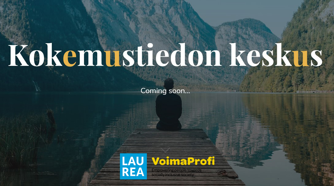 laureauas's tweet photo. Tulossa digitaalinen koti kokemustiedolle! Uusi nettisivu kokoaa yhteen paikkaan hajalla olevaa tietoa ja vahvistaa näin kokemusasiantuntijoiden ammatillisuutta ja edistää heidän työhyvinvointiaan.
Pysy kuulolla!
#hanke #voimaprofi #kokemusasiantuntija https://t.co/eCAwzdZ6o3