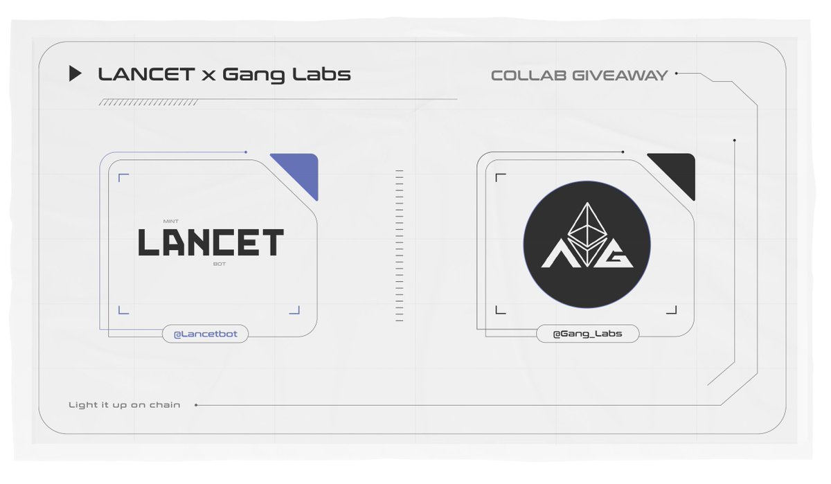 Gang Labs tweet media