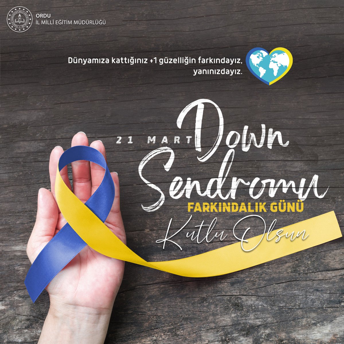 Ordu_MEM's tweet photo. Down sendromu eksiklik değil,
➕1️⃣ fazlalıktır!

Tertemiz ❤️ lerinizle 🌏 ya kattığınız değerin her gün farkındayız 🥰

#eğitimkentiORDU
#Ordu
#DownSendromuFarkındalıkGünü
#DownSendromu

@tcmeb @prof_mahmutozer @yunus_arinci @GelenMustafa @tuncaysonel @mhilmiguler @mfvargeloglu https://t.co/NWsrVxJ6Yh
