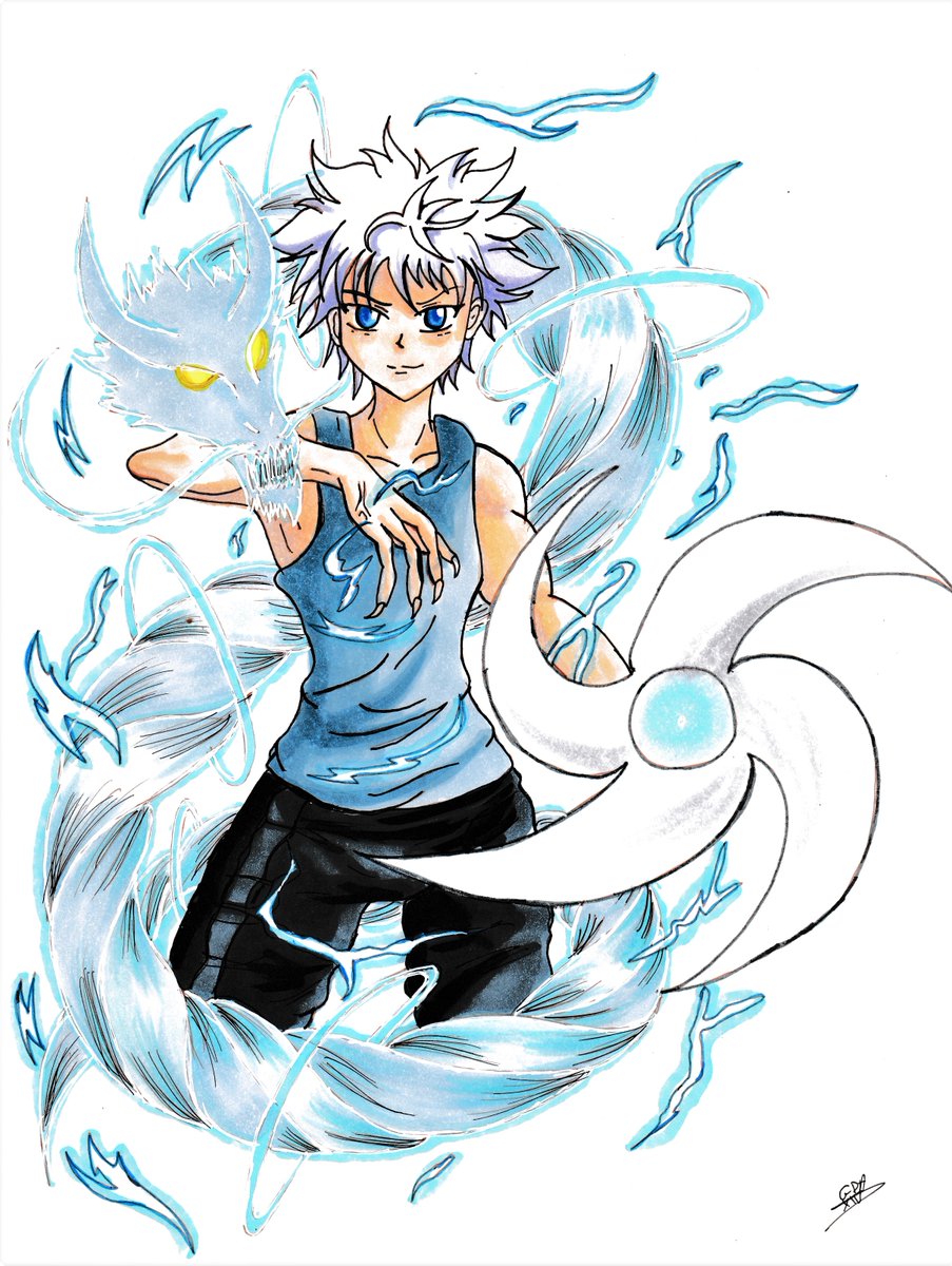 gally_art's tweet photo. Petit fan art de Hunter x Hunter Kirua
#kirua #hunterxhunter #hunterhunter #Fanarts https://t.co/0ElblrRqTD