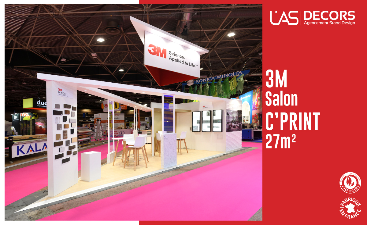 Stand 3M, sur le salon C'PRINT 💬📢

➡ Scintillant et brillant !

Merci à @3m !

#madeinfrance #stand #ecoresponsable #ecoconception #design #evenementiel #conceptdesign #exhibition #exhibitionstand