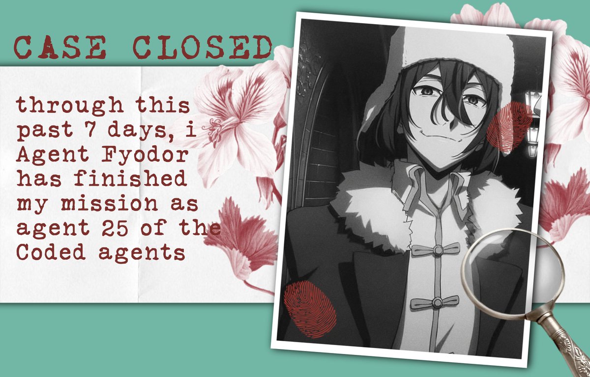 dramaturghy's tweet photo. All perilous events have been completely eradicated and a promising future is finally secured in our hands. We should rejoice in the positive changes that society has undergone. I, Agent25Fyodor, am proud to be able to restore the peace in our society. https://t.co/kRg3JDKXT0