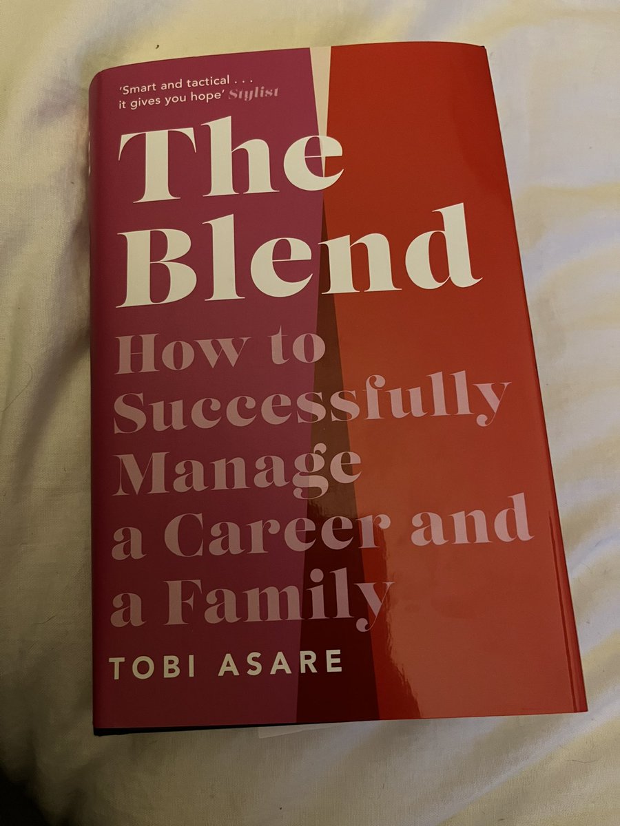 polly_cook_'s tweet photo. Great book from founder of @MyBumpPay - full of practical, honest advice about a subject pretty close to my heart. Also love ditching the term ‘balance’ and replacing it with ‘the blend’ - feels far more accurate in my experience! https://t.co/BvmTeBzP5T