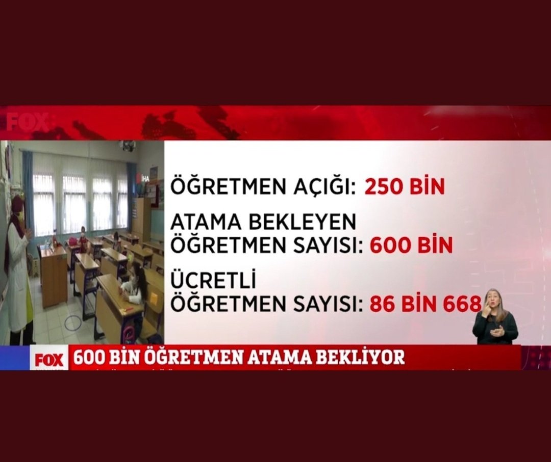 SultannnDemir's tweet photo. Biz bu tabloya bunu hiç yakıştıramadık. 100bin öğretmen ataması istiyoruz... @RTErdogan @tcbestepe @tcmeb #Meb50BiniKabulEtmiyoruz https://t.co/54TYxF6JDI