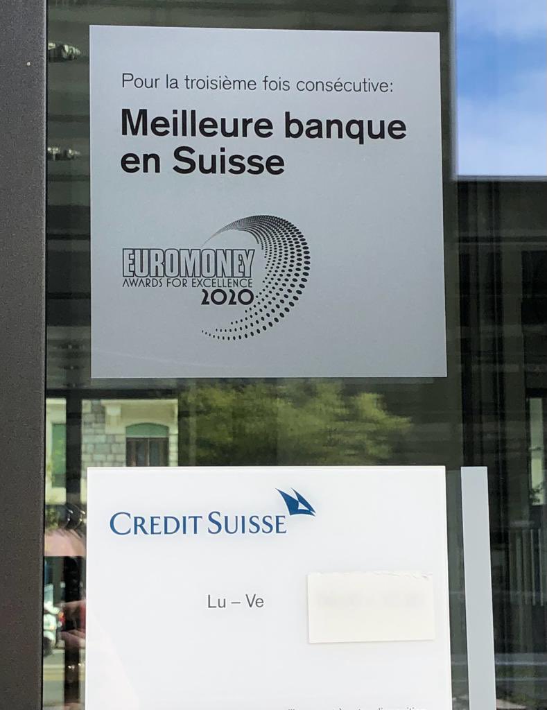 Time flies #UBS #Credit_Suisse