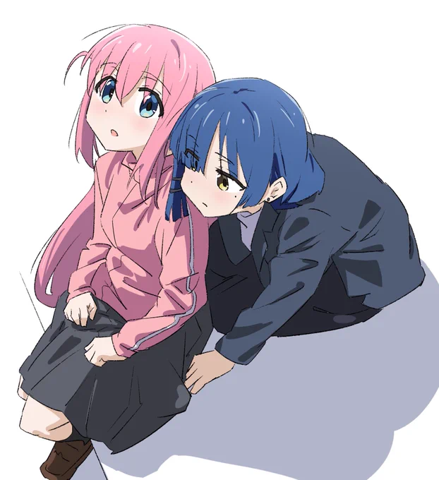 ぼっちと山田描きました #ぼっち・ざ・ろっく 