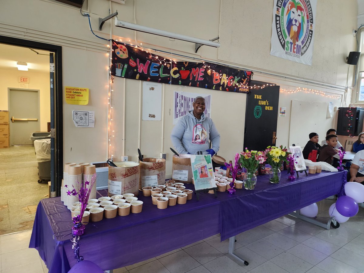 The students got to enjoy ice cream sundaes in honor of friendship and Brexi. Thanks goes out to Brexie's family for participating in the event and to East Syracuse Chevrolet for partnering with us. #gostemlions #SCSDCelebrates @STEMatBlodgett @SyracuseSchools @esyrchevy