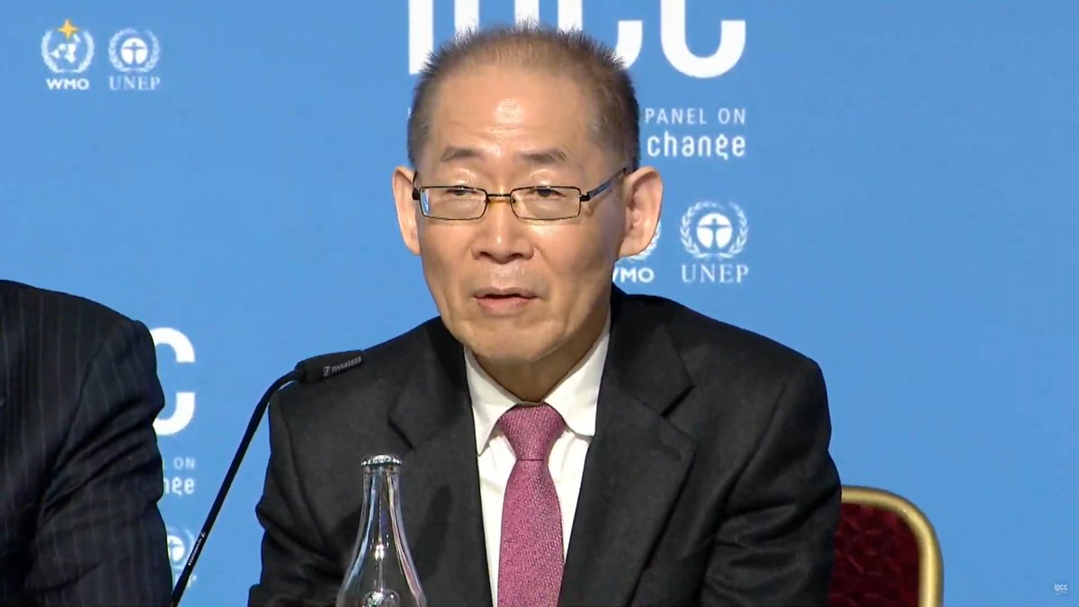 “The science is clear on #ClimateChange, what we need now is political will.” <a href="/IPCC_CH/">IPCC</a> chair Hoesung Lee via <a href="/IPCC_CH/">IPCC</a> press conference on the Summary for Policymakers of the #AR6 Synthesis Report.

📼Watch here: bit.ly/SYRPRcfe