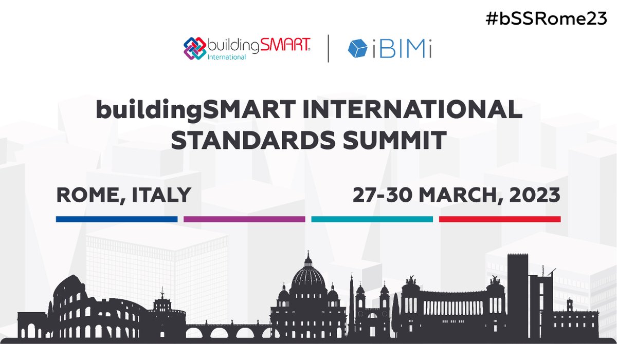 SAIE è media partner del buildingSMART International Standards Summit, che si terrà a Roma dal 27 al 30 marzo 2023 presso l’Auditorium della Tecnica, dal tema “Offrire un Futuro Inclusivo e Sostenibile con openBIM”. 
Registrati al Summit 👉 saiebari.it/it/news/saie-m…