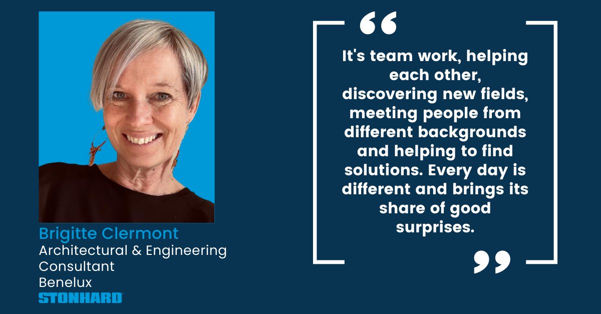 All month long, we are celebrating Women’s History Month by featuring the women of Stonhard. Brigitte tells us what she loves about her job with Stonhard. 

#womenshistorymonth #iwd2023 #womenempoweringwomen