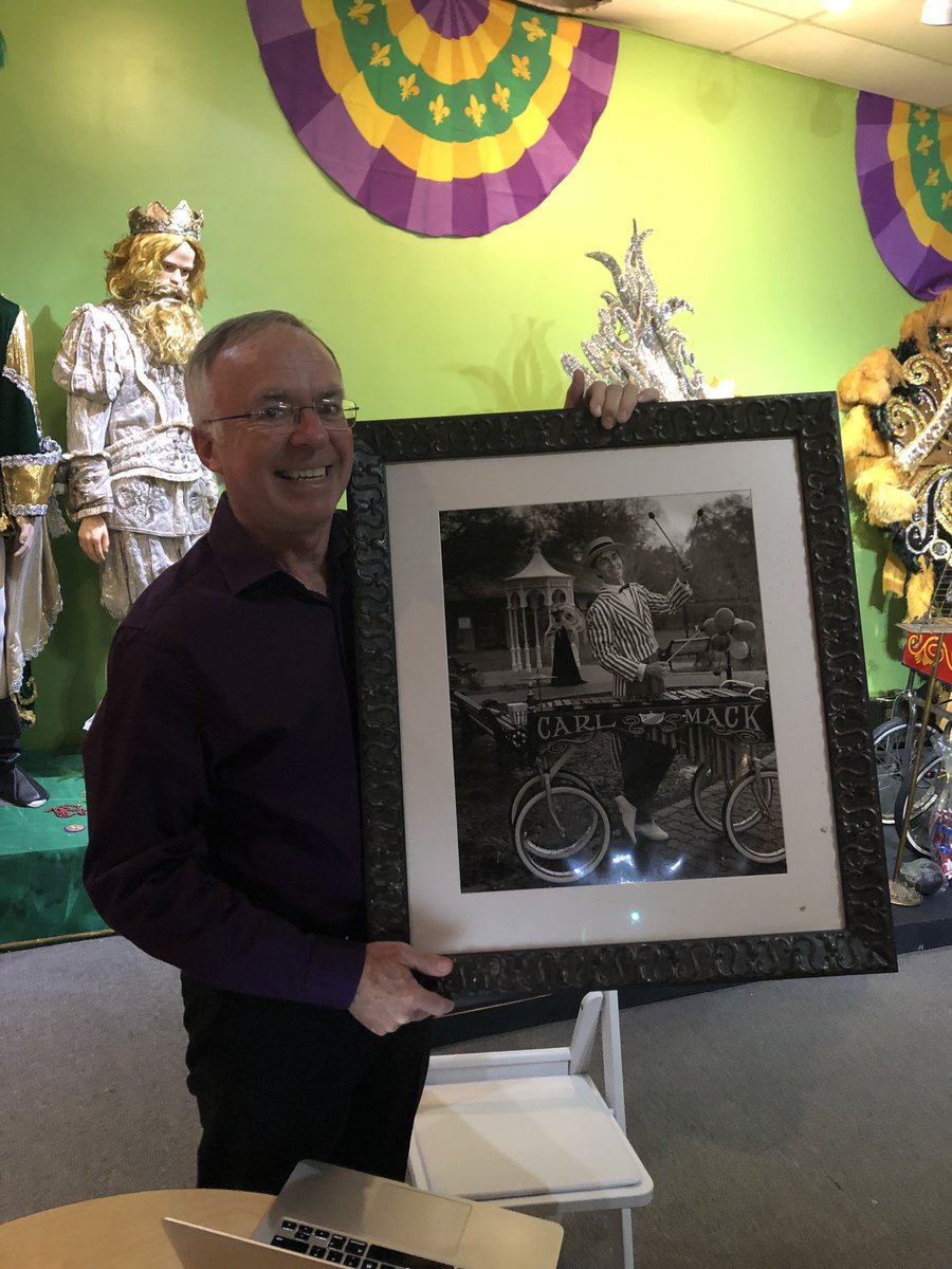 For ⁦<a href="/ACPM_HQ/">ACPM</a>⁩ members attending #PM23 be sure to visit the Mardi Gras costume museum and tell ⁦<a href="/CarlMack/">Carl Mack Presents</a>⁩ that I said Hello! #NOLA
