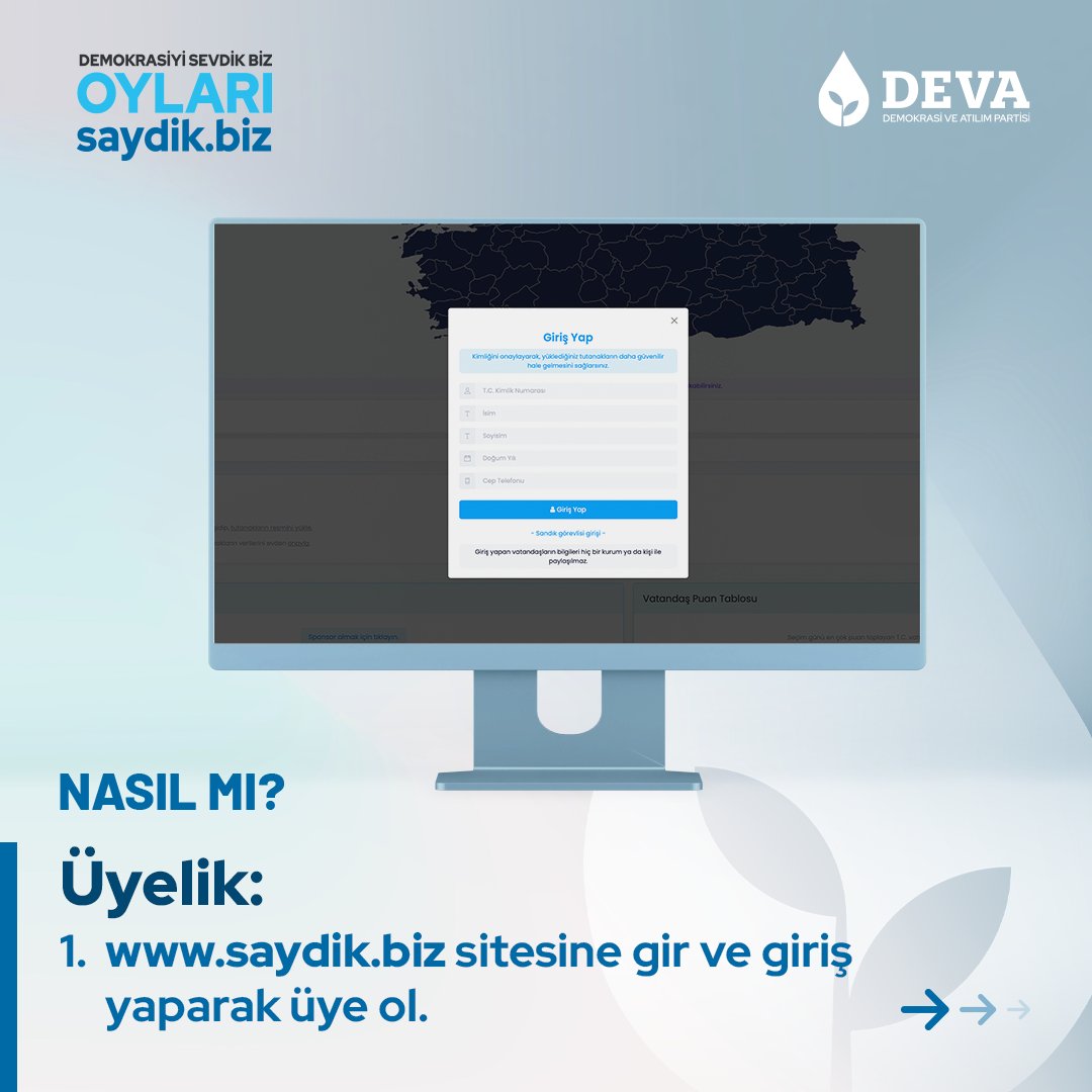 SaydikBiz's tweet photo. 14 Mayıs seçimleri için her türlü seçim güvenliği önlemini almak zorundayız.

Sandıkların güvenliği için https://t.co/OqjJxlgFiA yayında. https://t.co/vT4JWxbMZg