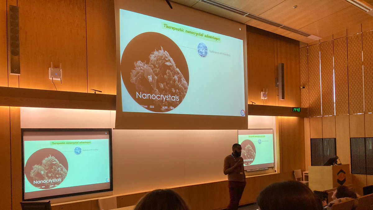 Nice comprehensive lecture about Nanocrystals for anticancer therapies given by <a href="/DrYohannCorvis/">Yohann Corvis</a> <a href="/IMC_Prague/">Institute of Macromolecular Chemistry CAS</a> 
#PragueMeeting #TumorTherapy
