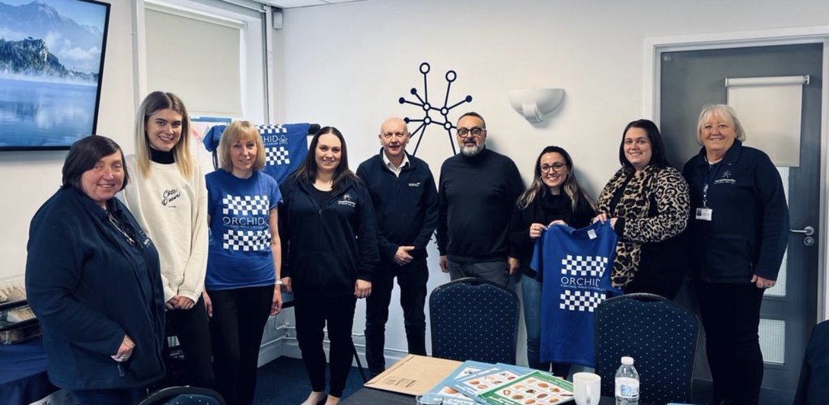 orchidcancer's tweet photo. What a day! It was so lovely catching up with our Champions and discussing all the great work and progress they have been doing in Newcastle. 

You are all making such a great impact! Thank you 💙👏🌟 

#malecancerawareness #prostatecancer @PCR_News https://t.co/bNcFpfWvpc
