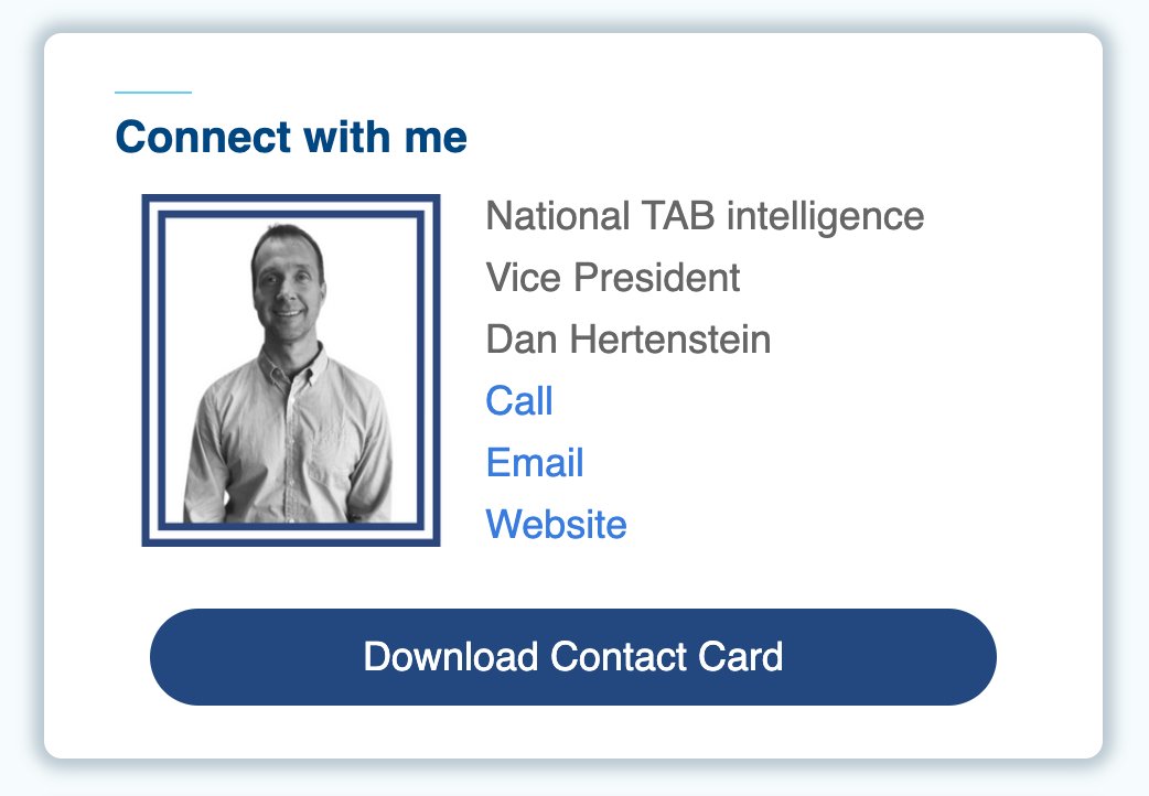 National TAB Vice President Dan Hertenstein is headed to #RFMA2023! Check out his AIM profile to learn more about him and NT's intelligent solutions. 

bit.ly/3mWM5ii