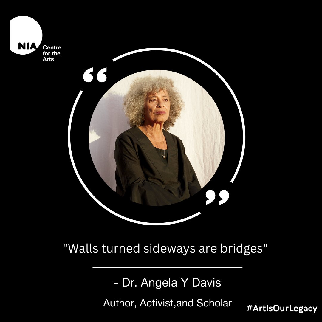 NiaCentre's tweet photo. We heard that ⭐️ 👏🏾 #AngelaDavis #ArtisOurLegacy https://t.co/VeBbSWi5Ic