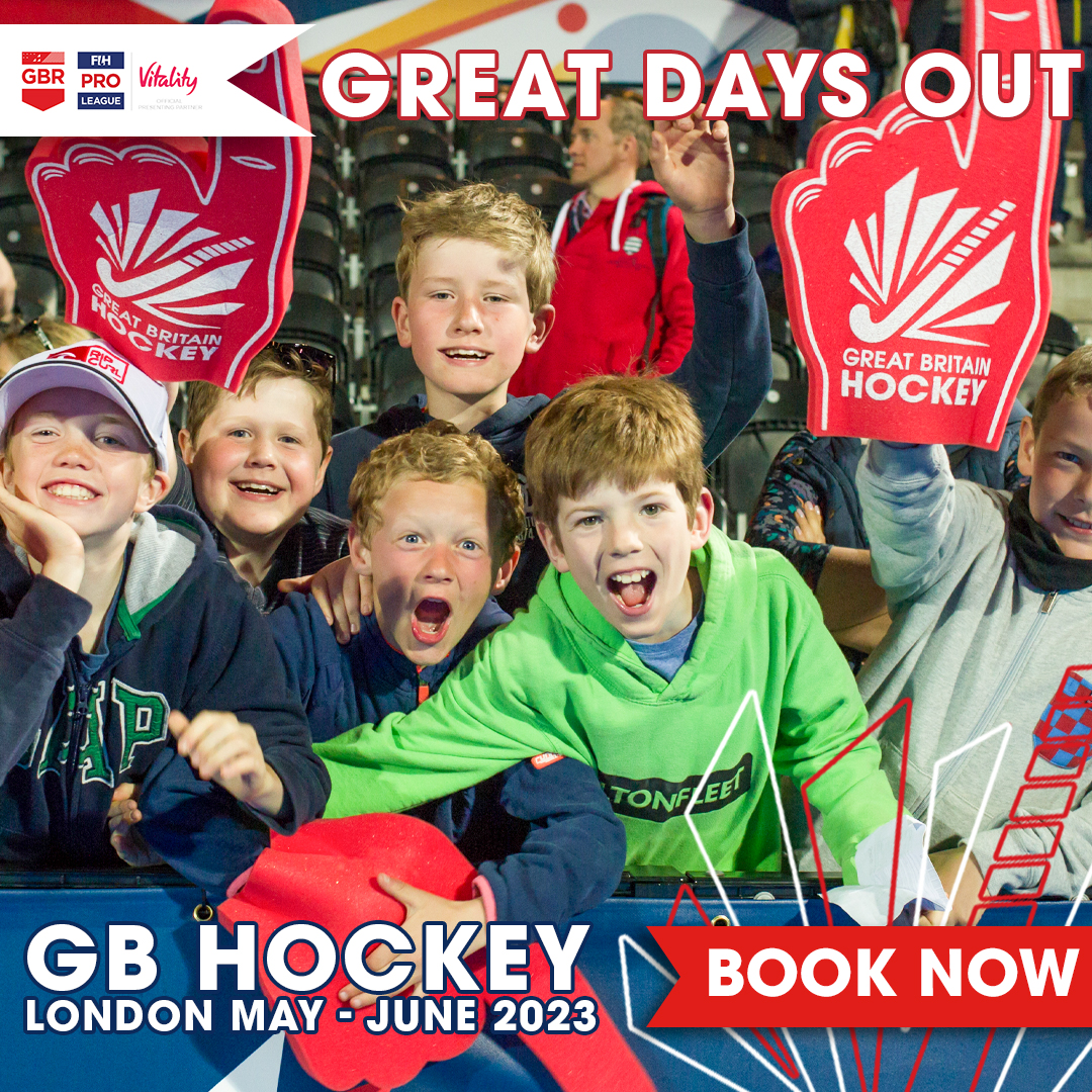 GBHockey's tweet photo. 🚨 Family fun alert 🚨 Save 20% with our Best Price Tickets 🎟 and enjoy an unforgettable day out for just £40 for a family of 4!

Mascot opportunities, entertainment, and a chance to meet your heroes - what more could you want?

Buy now 🛒 https://t.co/UBnLO4qobw

#FIHProLeague https://t.co/svIOYY5tJA