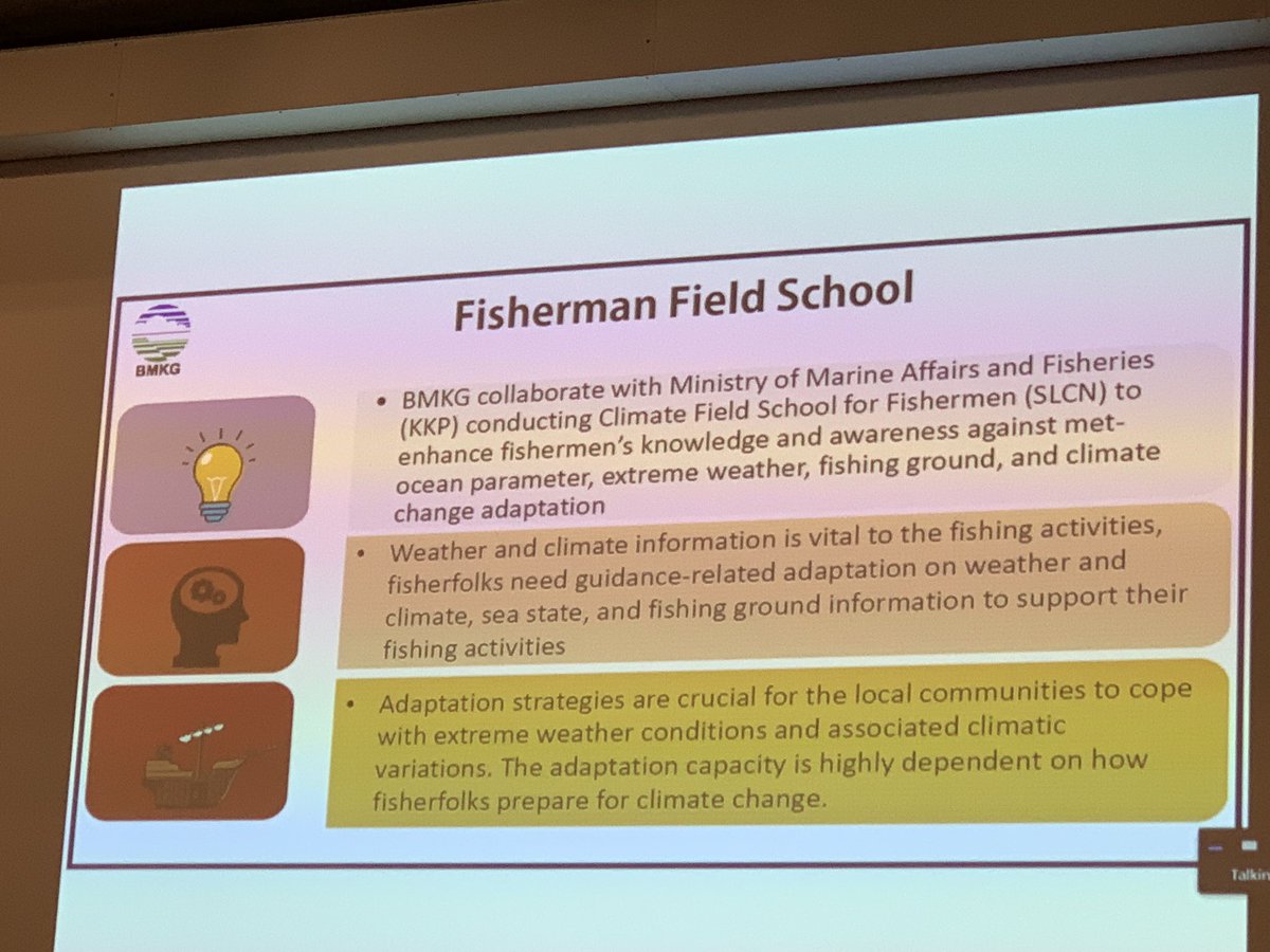 dina_ep's tweet photo. Dava Amrina @infoBMKG presents Indonesian national course on #oceanliteracy for fishers, running since 2016 - great lessons learned for our @doorsblacksea #Ocean Literacy Network activities raising awareness about #ocean data and information for #blueeconomy communities #IODC https://t.co/LlIADtMDLs