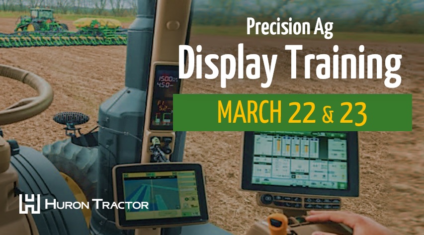 Huron Tractor Ltd (@hurontractorltd) on Twitter photo REMINDER: Our <a href="/HT_Precision/">HT PRECISION</a> Ag Display Training is happening Wednesday & Thursday this week - March 22 & 23. Register for the in-person or virtual live-stream sessions either day that works best for your schedule: hurontractor.com/displaytrainin… REMINDER: Our <a href="/HT_Precision/">HT PRECISION</a> Ag Display Training is happening Wednesday & Thursday this week - March 22 & 23. Register for the in-person or virtual live-stream sessions either day that works best for your schedule: hurontractor.com/displaytrainin…