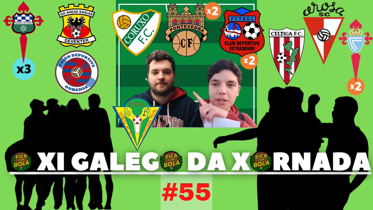 FicaCoaBola's tweet photo. 𝗡𝗢𝗩𝗢 𝗩𝗜́𝗗𝗘𝗢

😍 Xa dispoñible o #OnceGalego55

📈Licenzas para soñar
😬Bombona de osíxeno
🙌Revolucionar dende o banco
🏟️O apoio necesario
🤯Golazos abraiantes
💪Pensar na permanencia
🇨🇲Reforzos que dan puntos

E moito máis!

⬇️𝗣𝗥𝗘𝗠𝗘
▶️https://t.co/RIvp5ux8ZF https://t.co/jlBGpBvEmO