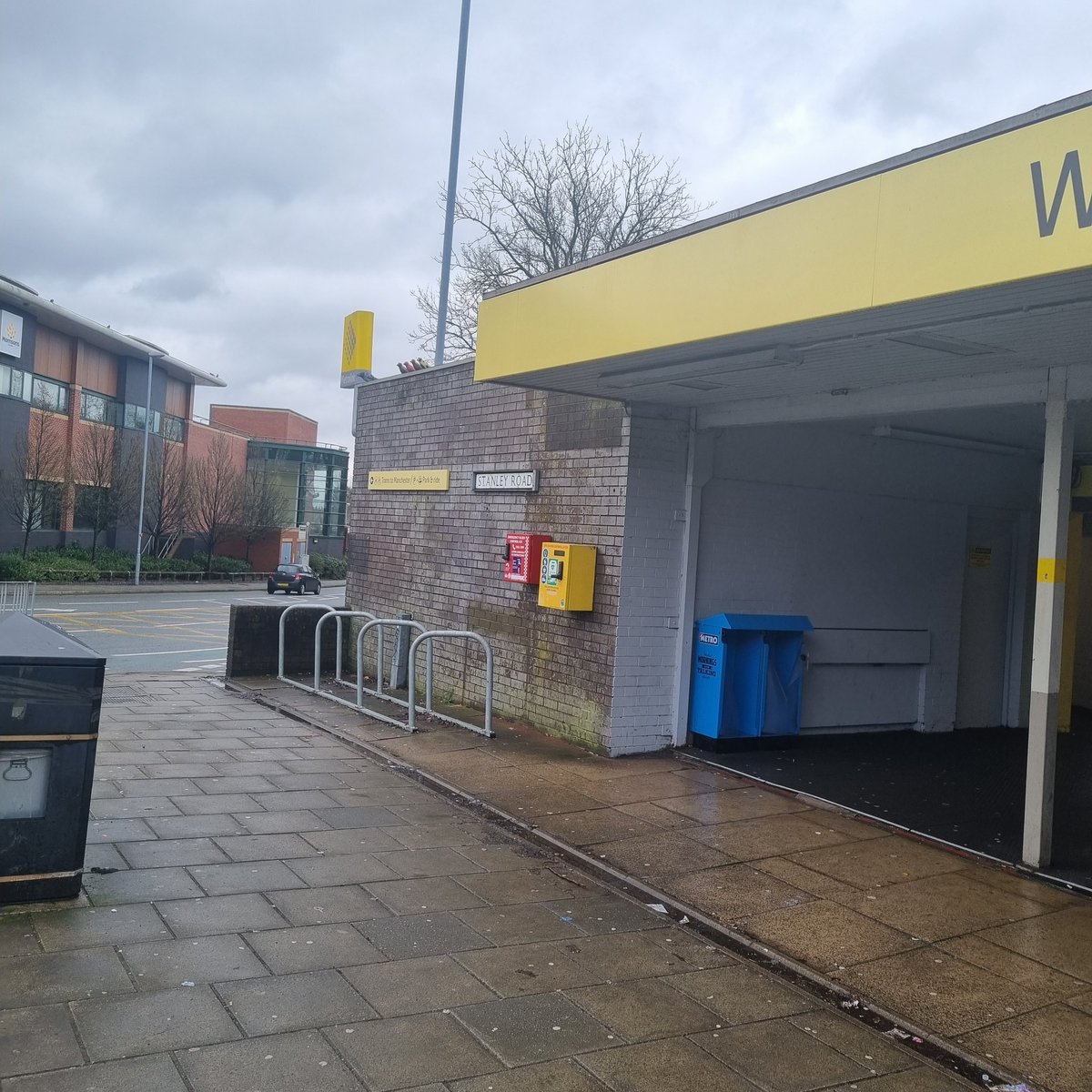 Another one up at Stanley Road Met station in Whitefield. #keepourstreetssave #protectingourchildren @Afzal4Gorton @JadeDoswelll @KateGreenSU @GM_VRU @GMPLongsight