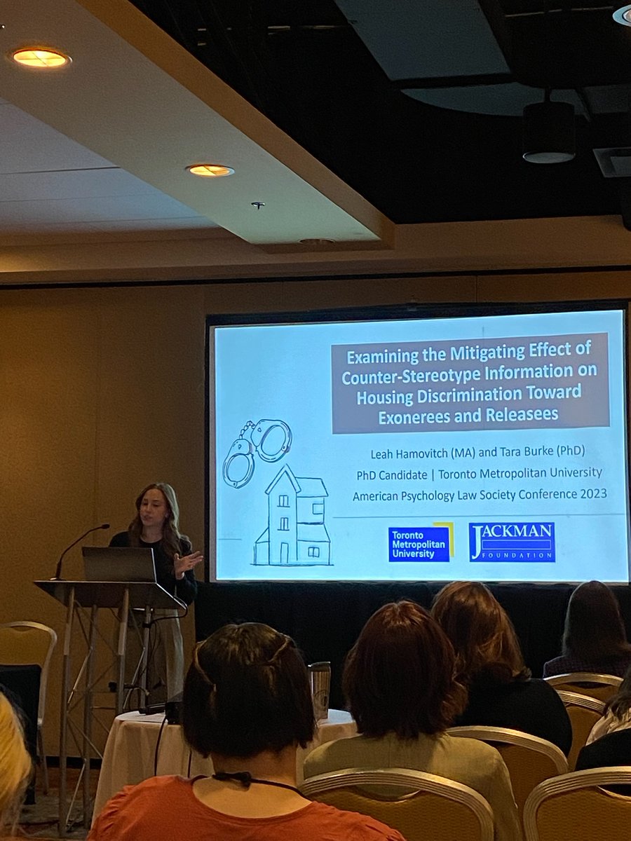 Leah_Hamovitch's tweet image. I had the pleasure of presenting my doctoral research at #APLS2023! I loved connecting with other exoneree researchers and hearing all about their amazing research in the area.