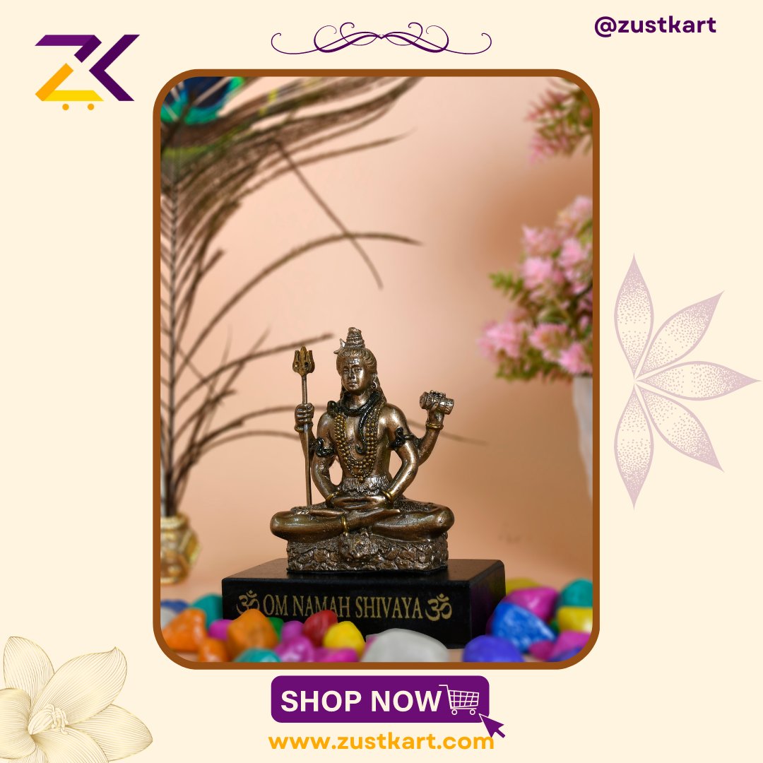 zustkart's tweet photo. Lord Shiva Idol
you can put it on your vehicle, home and office for worship.
you can also contact to us at : +91-9887093422

visit our website for shopping : https://t.co/6msWFPOR0k

#zustkart #zustkartjaipur #zustkartgifting #onlineshopping #shopping #TirupatiBalaji https://t.co/Md4ph36OC8