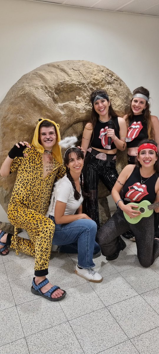 Celebrating #purim at BGU in #Geology style 

#paleontology #studentlife #studyinisrael
