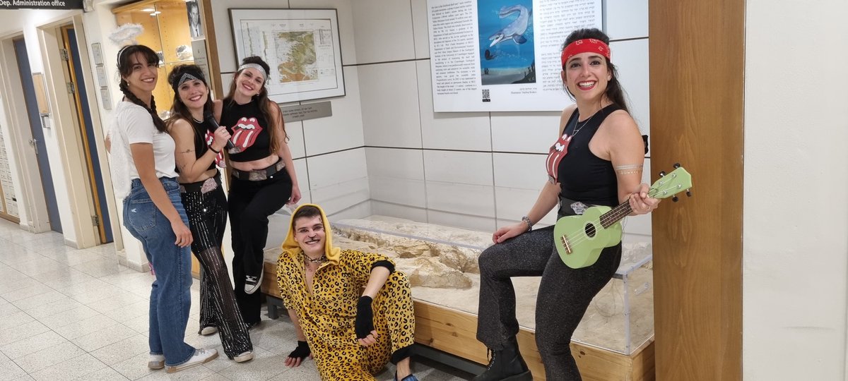 bgu_earth's tweet photo. Celebrating #purim at BGU in #Geology style
#paleontology #studentlife #studyinisrael https://t.co/qh8kC3AYhj