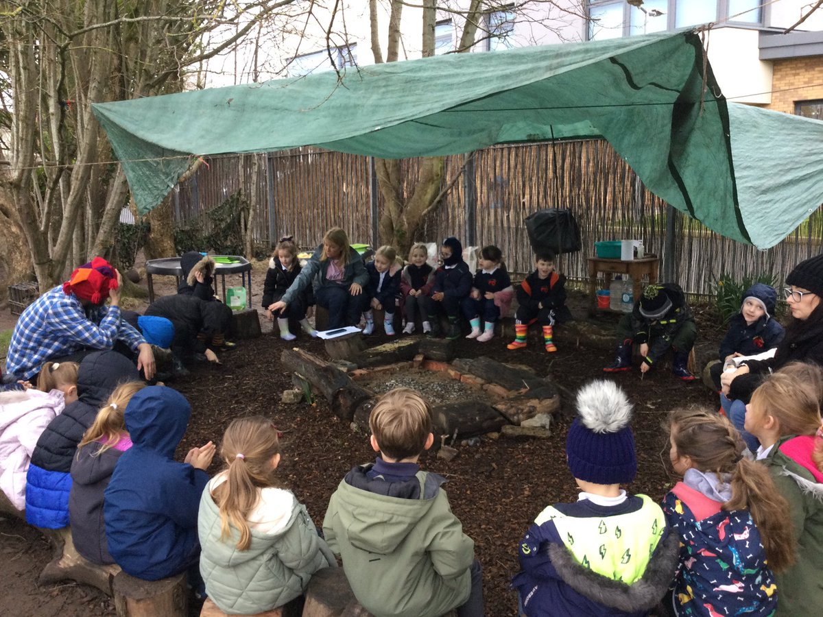 ysgolyddraig's tweet image. #YYDOgwr enjoying forest school #walkinthewild #outsidelearning
