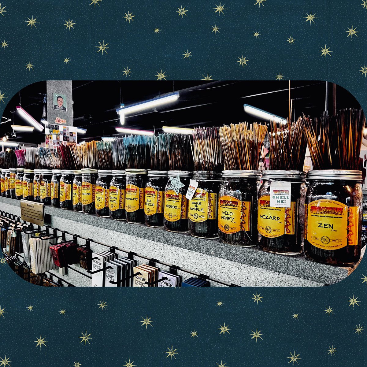 Come smell our wide array of Wildberry #incense! 🔥 This isn’t even all of our scents in stock now

Shop Down in the Valley in Golden Valley & Maple Grove today! 

#incenseburner #incenseholder #incensestick #incensesticks #scent #scents #recordstore