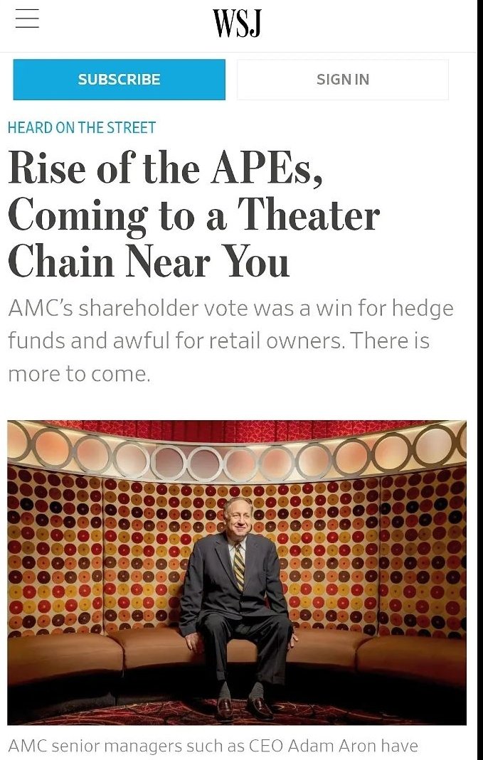 MEnterprises10's tweet photo. We're getting close
😎😎😎😎💪🏽💪🏽🙏🏽🙏🏽🙏🏽🥳🥳🥳🥳🥳🦍🚀🦍🚀🦍🚀🦍🚀🚀🚀🚀🚀🚀
#AtAMC #AMC $AMC #APE $APE #ApesTogetherStrong #HODL #LifeChangingMoney #AMCToTheMoon #AMCTheatres #ToTheMoon #MOASS #APESNOTLEAVING #ShortSqueeze #AdamAron #AMCCEO #Stonks #AMCStock #BeatWallStreet https://t.co/KYgJmQ5LVZ