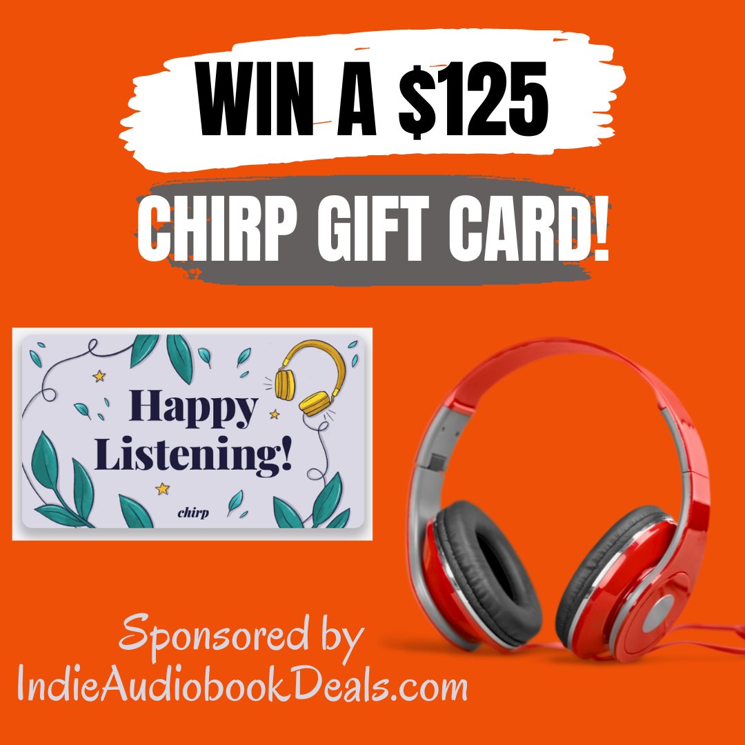 ATTN: AUDIOBOOK LISTENERS! 
kingsumo.com/g/aq0ier/win-a…
Enter to win a $125 Chirp Gift Card! 
(And find some new authors)
#Audiobooks #Contest #AmReading