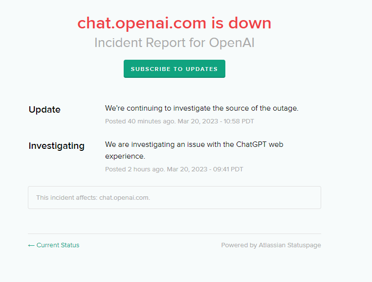 puertopixel's tweet photo. Me da miedo saber que este mensaje en unos años podría paralizar el mundo...... #ChatGPT #openai #chatgptdown #chatgpt4 https://t.co/v9yfc2B8Pd