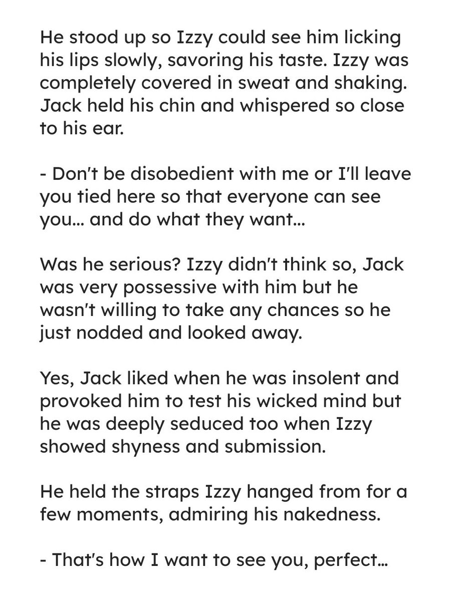 Patrike_cj's tweet image. 1/2 I continue with the week of Jack and Izzy and their games are getting too rough ...
#CJizzyweek