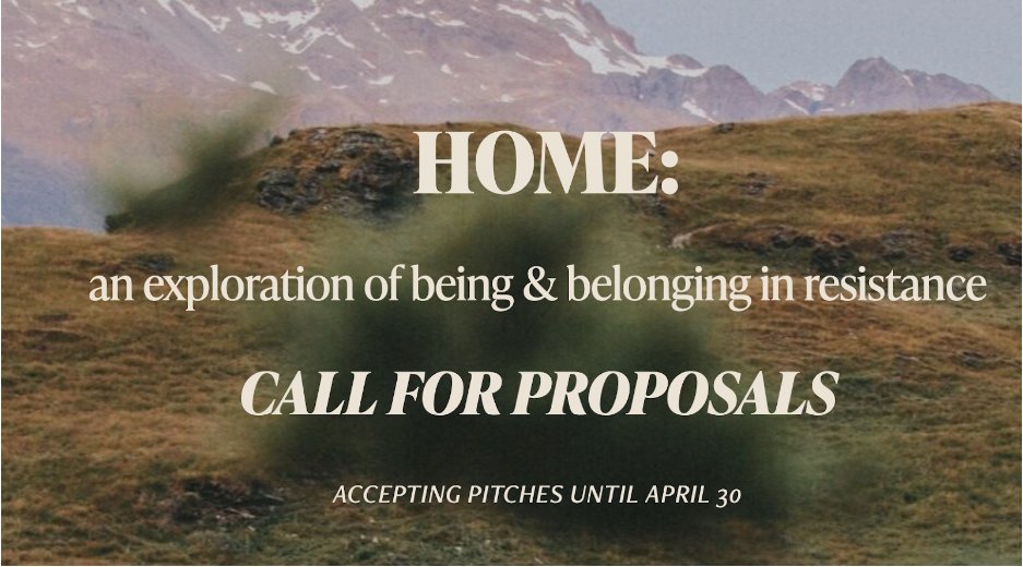 up//root is thrilled to share our new call for proposals this spring/summer

HOME: an exploration of being &amp; belonging in resistance. 

uproot.space/homecfp