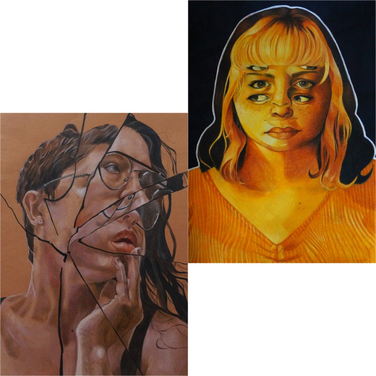 4/5 Congrats to the following Atherton Art students for receiving a 1st place award in the regional KYAEA All-State Art competition:  Painting: Josefina Melian, Piper Meredith-Hudson. Mixed Media: Maggie Barnett. Drawing: Ryan Shown, Jean Lally! <a href="/atherton_high/">J.M. Atherton High School</a> <a href="/CoachFluhr/">Stephanie Fluhr, Ph.D.</a>