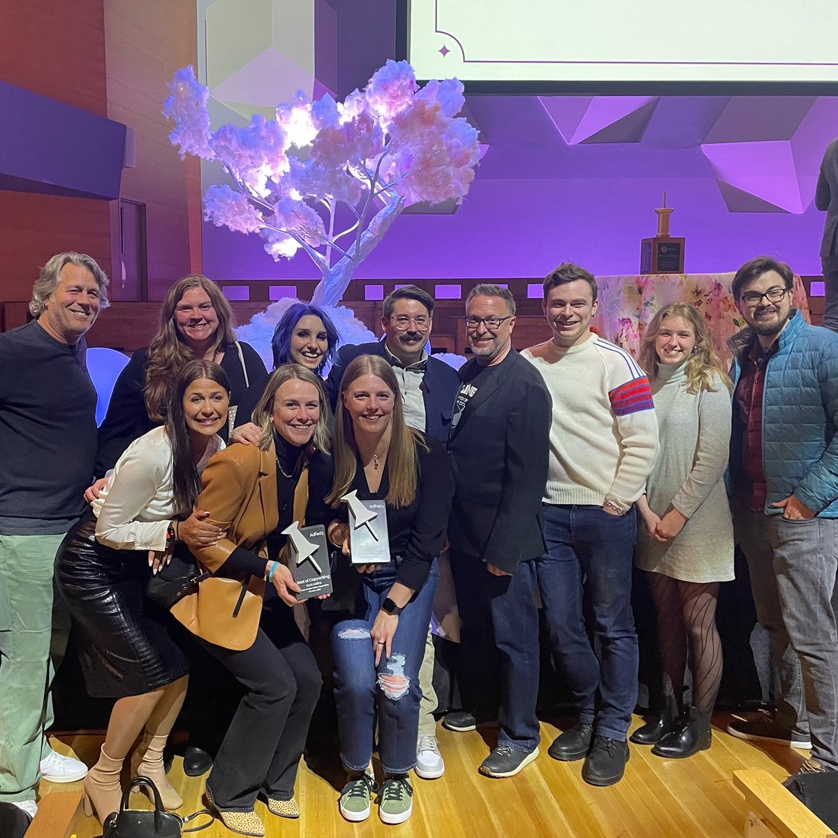 The HA crew had a blast at The Show last week, taking home 7 pins, including three Golds and two Best of Category awards in B2B and Copywriting 🎉 Thanks for a great event <a href="/AdFedMN/">AdFed MN</a>  and CCF!