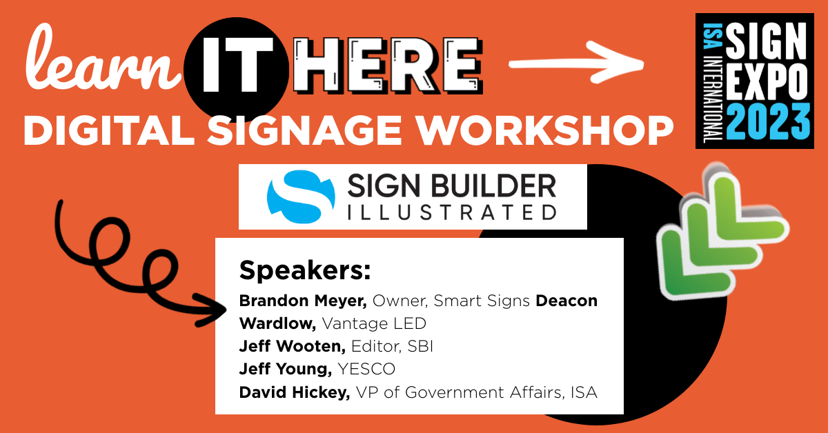 ISA Sign Expo tweet media