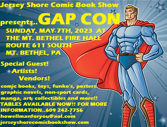 The Jersey Shore Comic Book Show tweet media