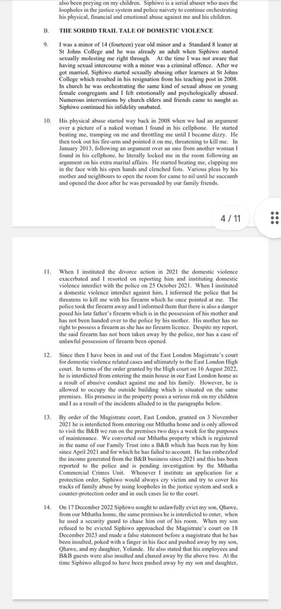 Lilyqomoyi's tweet image. Abuse victim cries for help. No bail for the abuser. No to GBV. 
#mthatha #GBV #stopviolenceagainstwomen