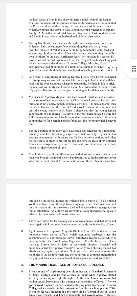 Lilyqomoyi's tweet image. Abuse victim cries for help. No bail for the abuser. No to GBV. 
#mthatha #GBV #stopviolenceagainstwomen