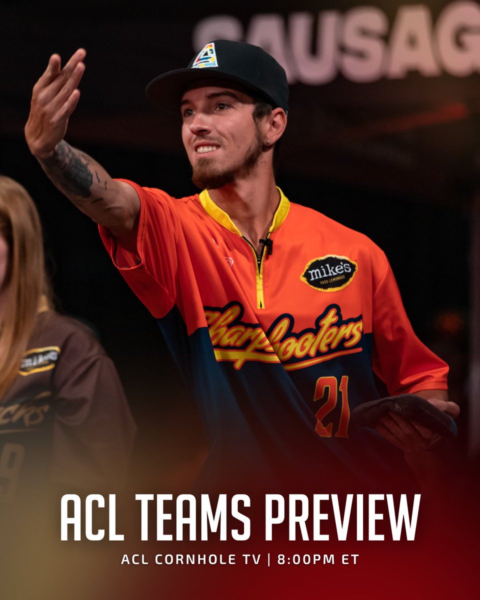 American Cornhole League on Twitter "Tonight on ACL Live, the captains
