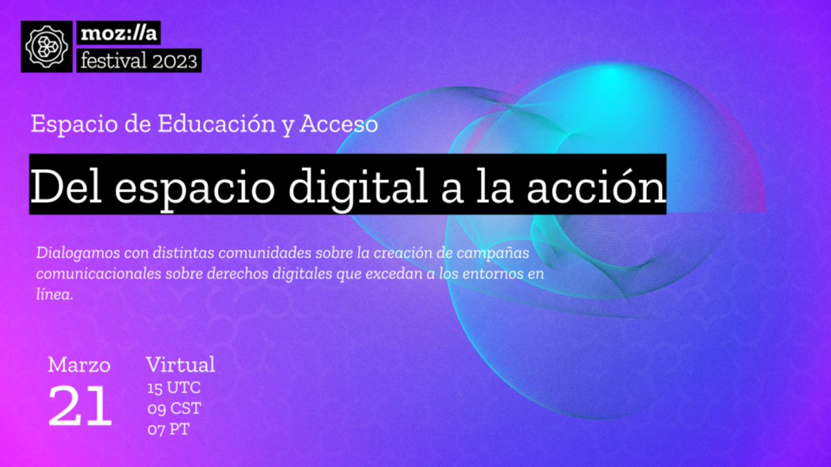 LuchadorasMX's tweet image. ¿Qué creen? 😱¡Mañana estaremos en el #MozFest 2023 para hablar sobe campañas de comunicación enfocadas en derechos digitales🤓📲 junto a @hiperderecho @derechosdigital y @TEDICpy 

¡Enchúfense por acá para platicar con otras organizaciones de la región! 👉🏾bit.ly/425XSey